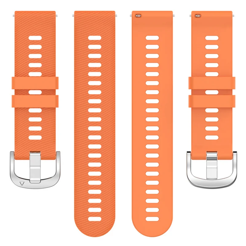 갤럭시 워치 3 LTE 워치용 실리콘 퀵릴리즈 고무 교체 스트랩, 22mm 시계 밴드, 46mm 기어 S3 프론티어