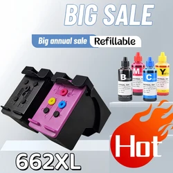 662XL Refillable CISS Ink Cartridge Compatible for HP 662 hp662 for HP Deskjet 1015 1515 2515 2545 2645 3545 4510 4515 4516 4518