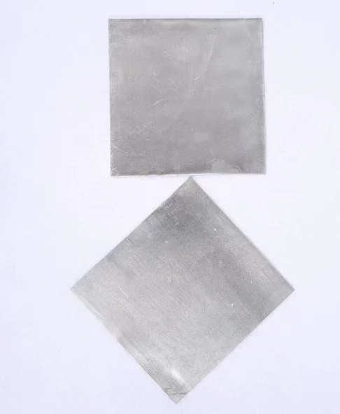 

High purity 99.99% tin foil for scientific research customizable sizes available