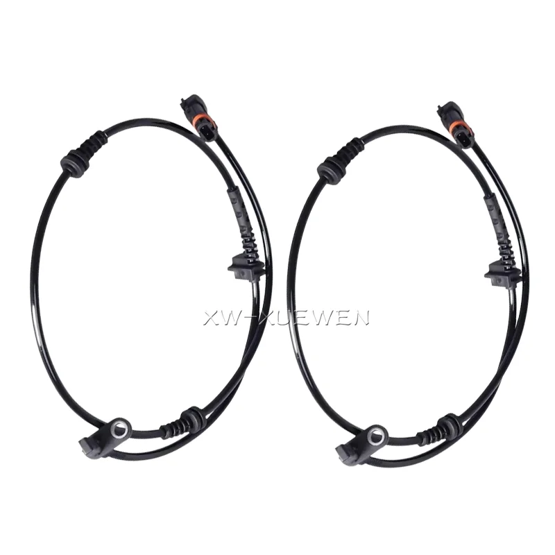 2pcs ABS Wheel Speed Sensor A2215401417 A2219055500 A2219055800 For Mercedes Benz W221 S350L S500L 4MATIC M272 M276 M273 M278 2