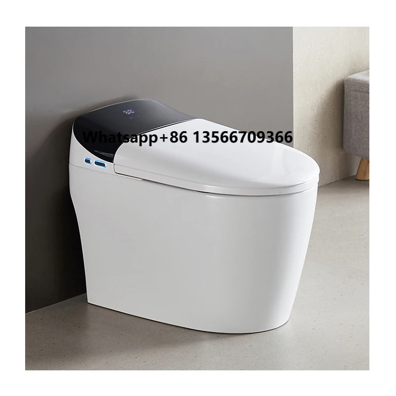 

Modern Automatic Operation Sanitary Ware Auto Open Flush Intelligent Wc Commode Bidet Toilet Bowl Bathroom Wc Smart Toilets