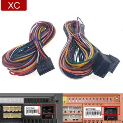 16 Pin Universal Car stereo Radio ISO Wire Harness Kits Power Speak ACC Extension Adapter Cable for Android Multimedia Player