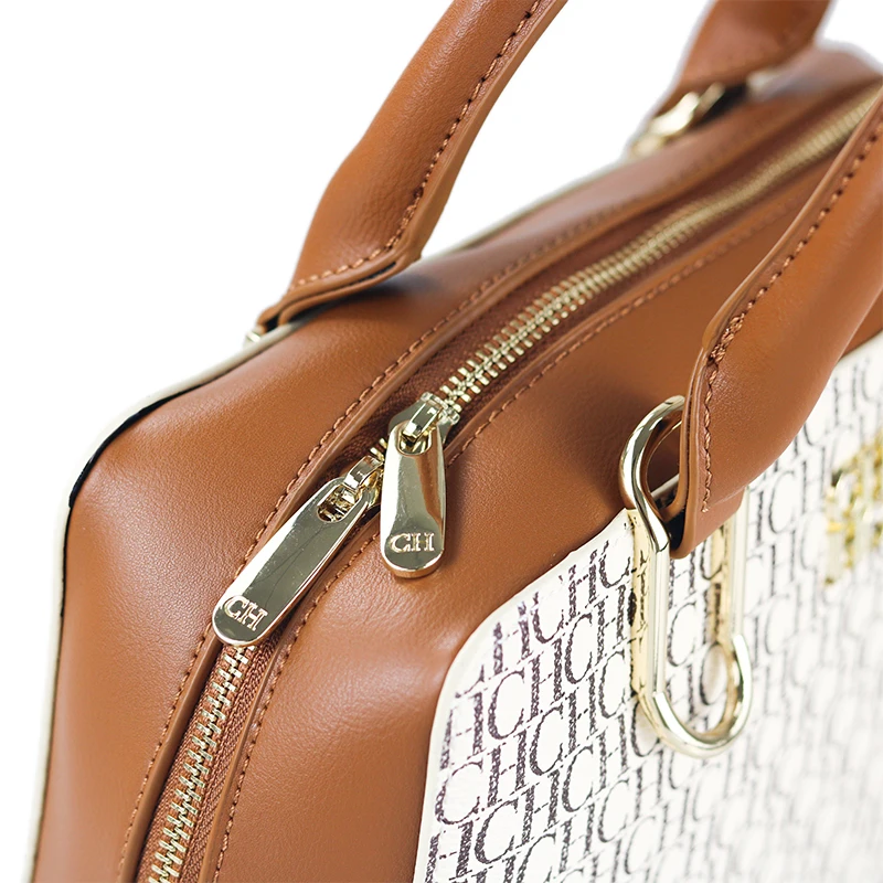 حقيبة يد نسائية مطبوعة ماركة فاخرة ريترو كلاسيك مادة البولي يوريثان 2025 حقيبة حمل عصرية وبسيطة جديدة #6