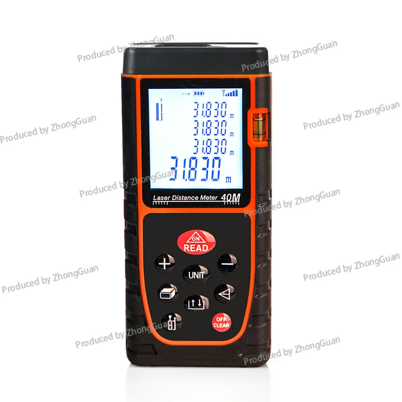 Laser Rangefinder 40 Meters Infrared Measuring Instrument House Measuring Instrument Electronic Ruler Laser Ruler Handheld