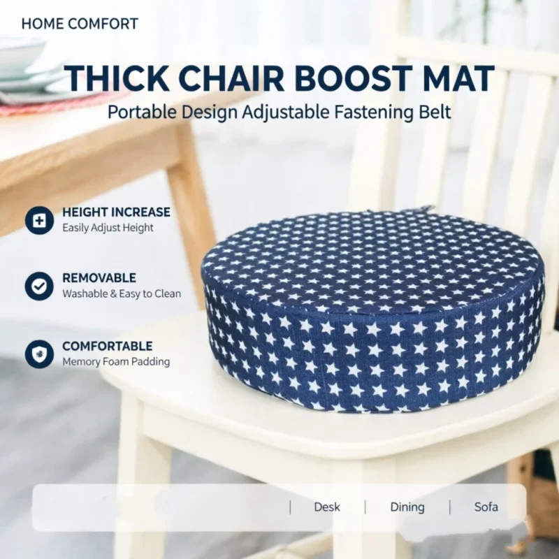 portable-thick-height-boost-cushion-adjustable-fixing-strap-washable-pad-for-dining-chair-desk-kitchen-sofa-daily-sitting-use