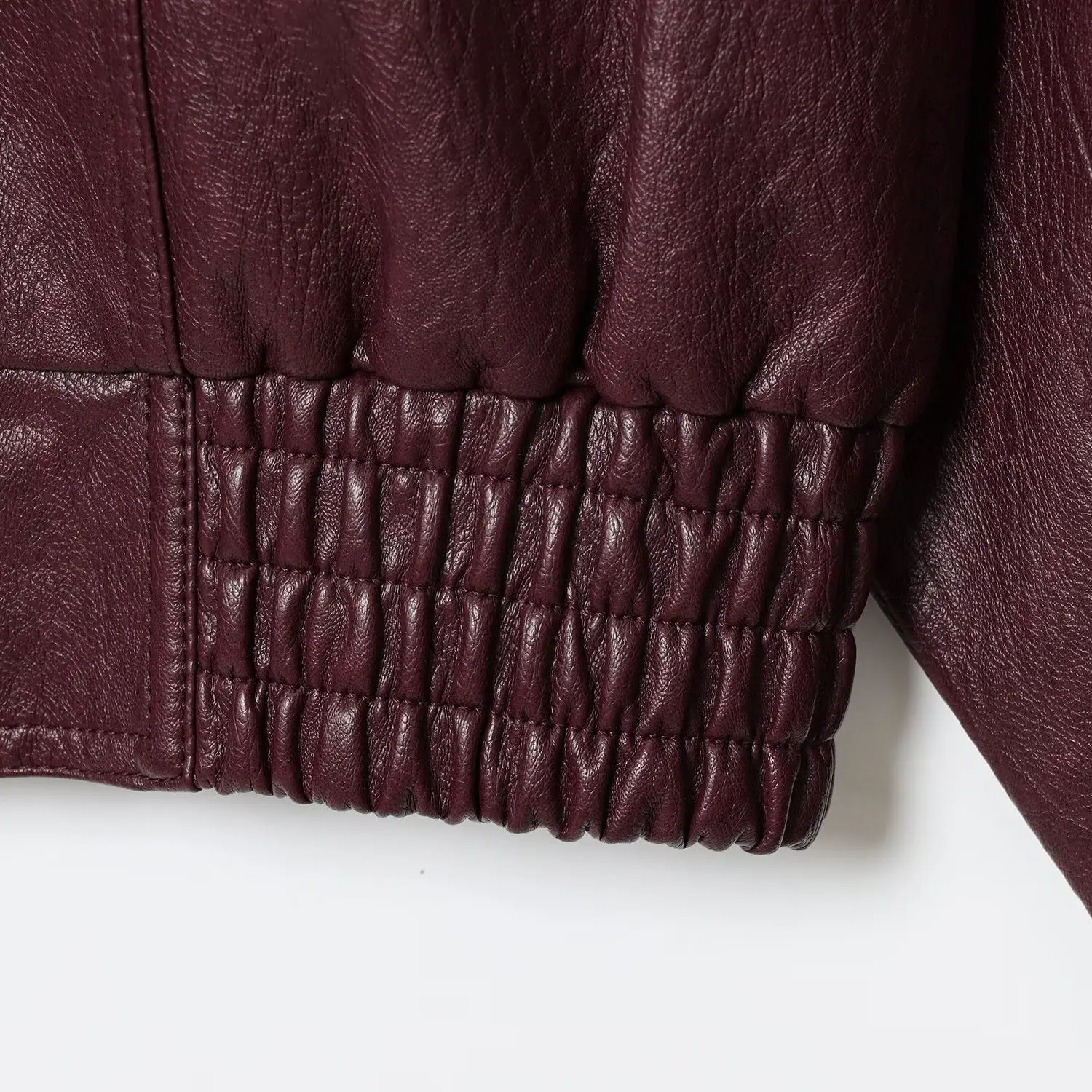 KASLEAD Nowy Damski Modny Długi Płaszcz z Ekoskóry PU Wszechstronne Okrycie Wierzchnie Elegancki Damski Detail z Guzikami Jesień P...