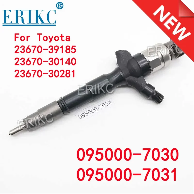 23670-39185 23670-30140 23670-30281 Diesel Common Rail Injector 095000-7030 095000-7031 095000-7032 For Toyota