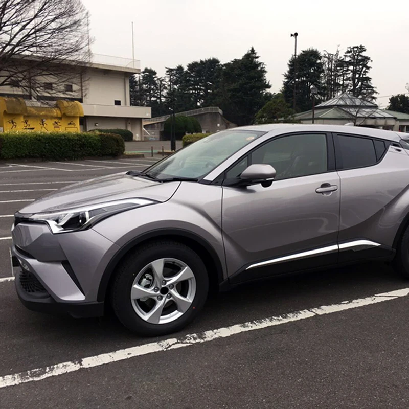 For Toyota C-HR CHR 2016-2022 Side Door Body Molding Strips Decoration Cover Trim Car Styling