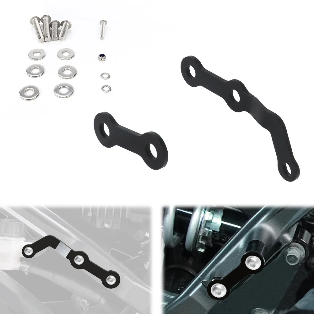 Image of Für Yamaha MT-09 / MT09 SP 2021 2022 2023 Motorrad-Abdeckung für die Löcher der hinteren Beifahrerfußrasten, Abdeckplatten für die Entfernung der Fußrasten.