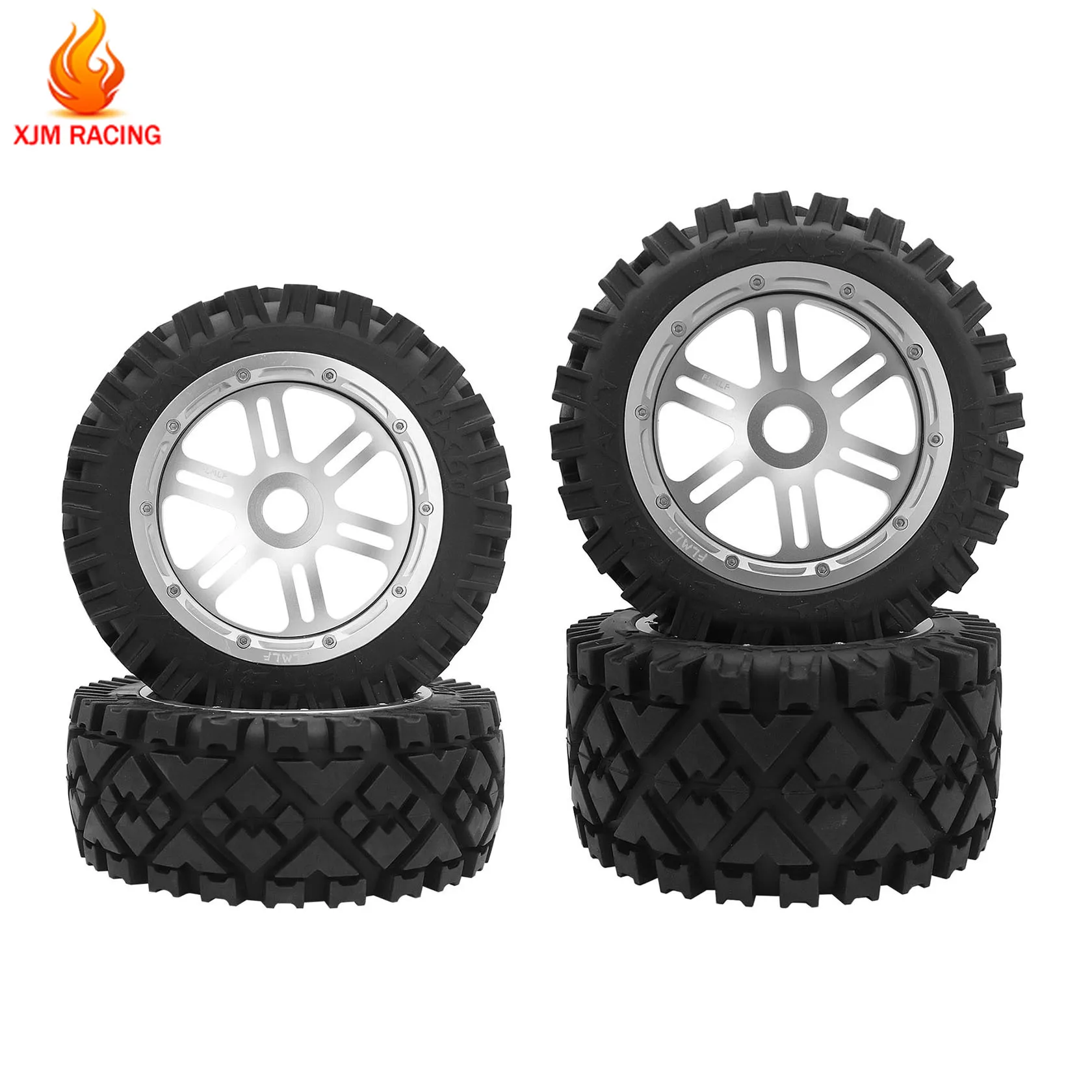 All-terrain voor- of achterband of metalen wielnaaf voor 1/5 Hpi Rofun Rovan Kingmotor Mcd Redcat Rcmk Baja 5B SS Truck Rc Auto Onderdeel