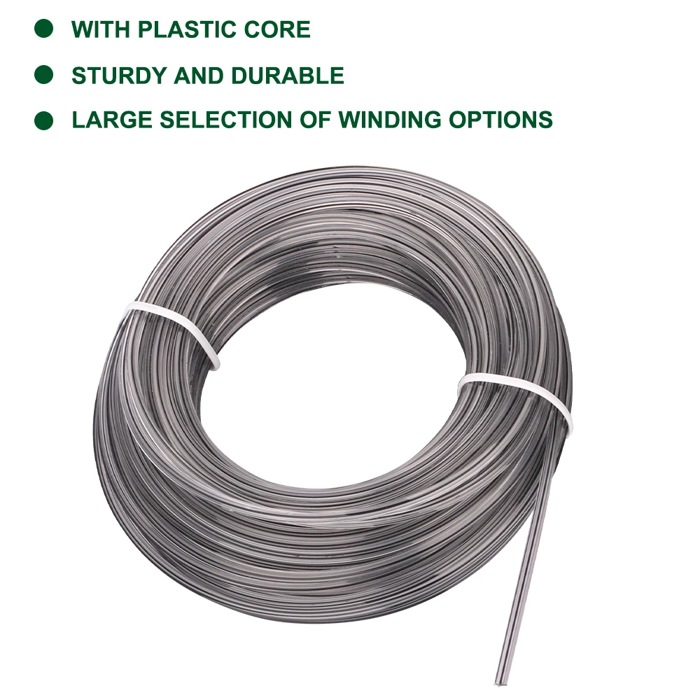CMCP 2-4mm*15m Freischneider-Trimmerseil Pentagramm Nylon Mähfaden Trimmerleine Freischneider-Drahtseil Zubehör – Detail 5