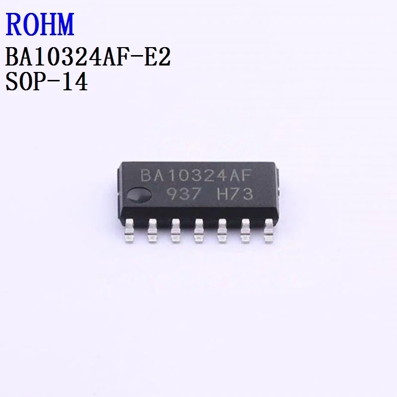 10PCS BA10324AF-E2 BA10339F-E2 BA10358F-E2 BA10393F-BZE2 BA10393F-E2 ROHM Operational Amplifier