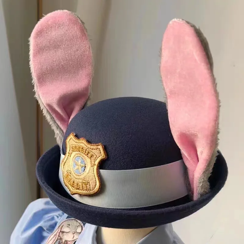

Authentic Zootopia Judy hat cap cosplay adult