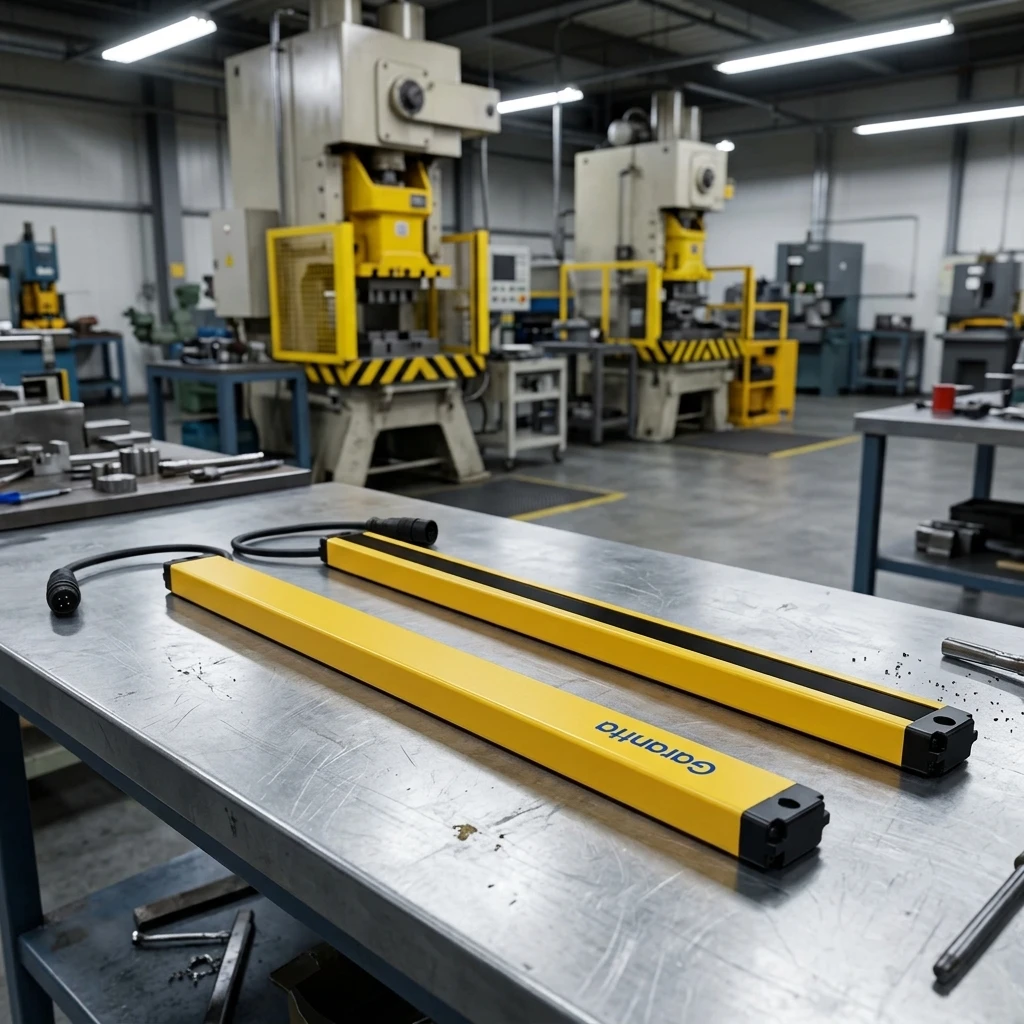 Garantta 10mm Resolution 450mm Protection Height Through-beam Safety Light Curtain IP65