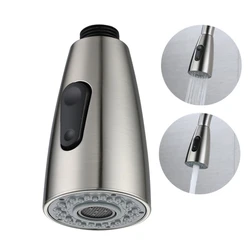 Kitchen Basin Has 2 Functions Replace The Pull-out Hot and Cold Water Faucet and The Shower Pull-out Faucet Replaces Sprinkler