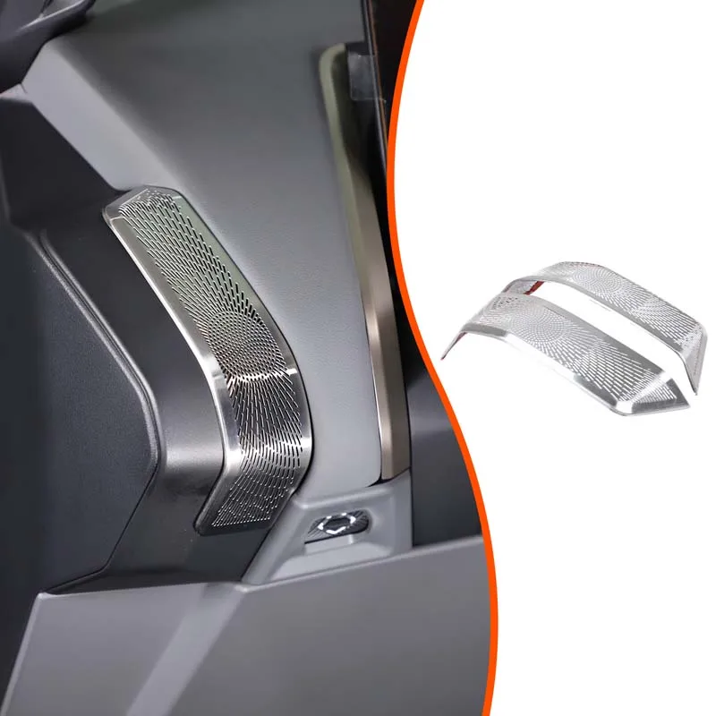 Dashboard Side Air Vent Panel Cover Stainless Steel Side AC Outlet Protective Cover Car Accessories For BMW X3 G45 2025-2026