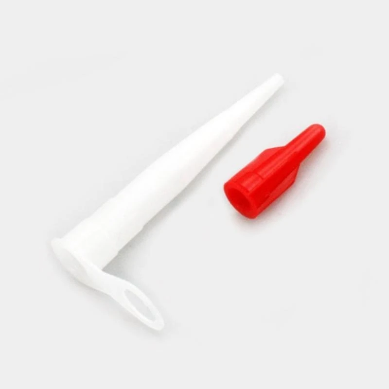 

Y1AD 20Pack Cartridge Tips Nozzles Replacement Tips with Sealing Caps Sealing Nozzles Kitchen Household Caulk Sealant Tool