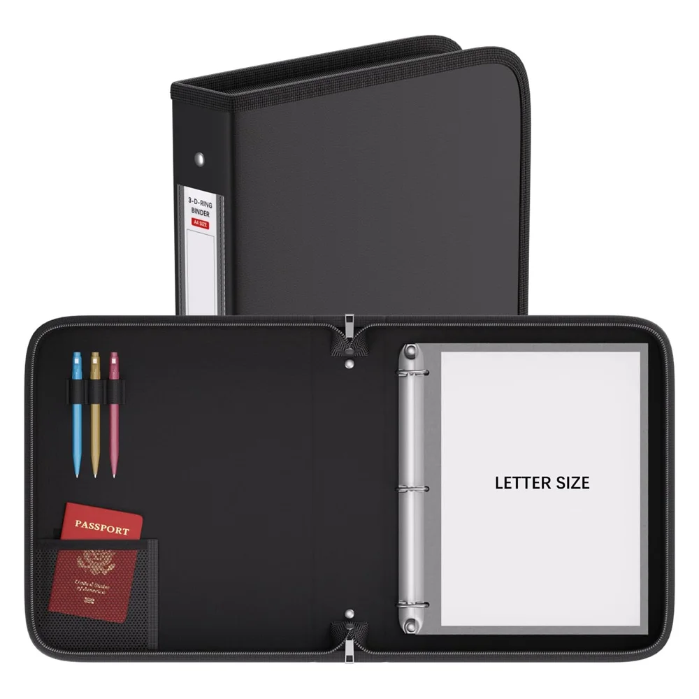 Fireproof Document Storage Bag Safe for Important Documents Waterproof Organizer Bag Suitable for Home Office Business Travel