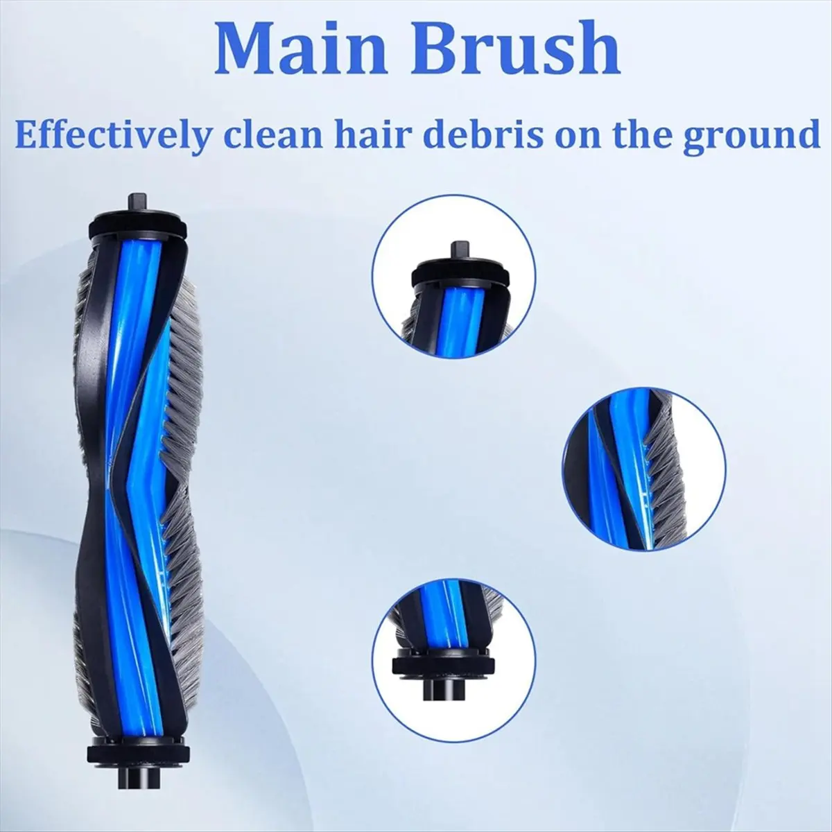 

(АТ52) 25 шт. запасных частей для роботов-пылесосов Ecovacs Deebot T30C Omni и T30C Pro Omni: основная щетка, насадки для влажной уборки, мешки для сбора пыли, боковые щетки