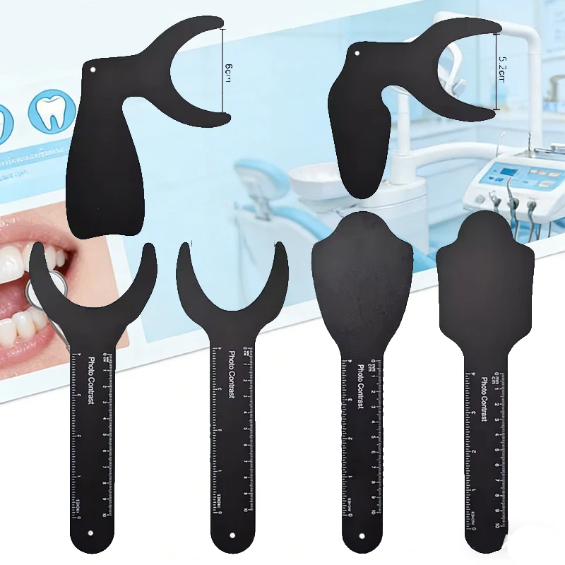 

Набор фонов для сравнения дентальных фотографий, 6 шт., высокотемпературная стерилизация, с разметкой для ортодонтии, набор инструментов для точной стоматологии