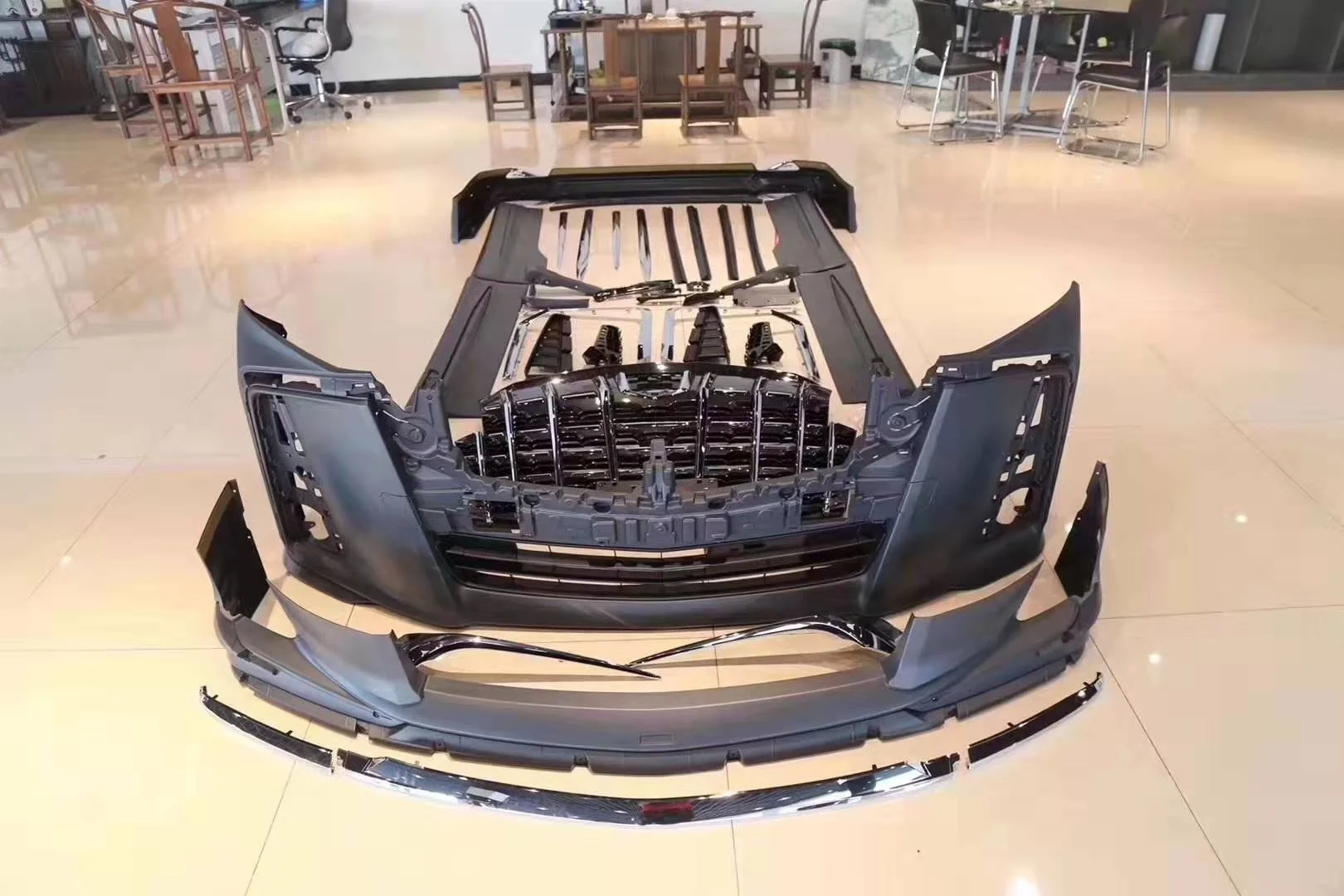 High Quality Auto Tuning Part Accessories Model Facelift Upgrade Body Kits Front Rear Bumper for  Alphard 30 2022