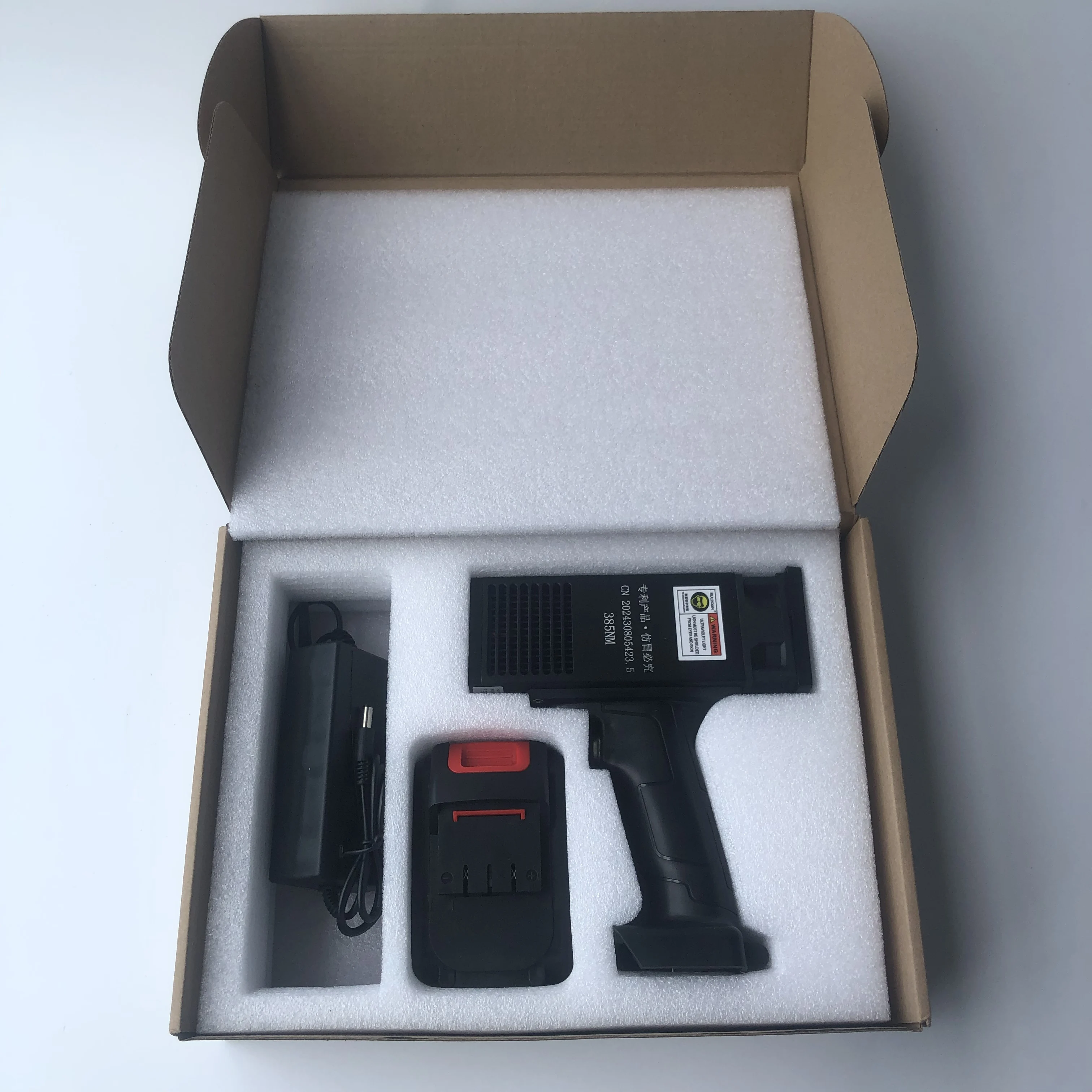 Portable Rechargeable UV Lamp Car Paint Flaw Detection Tool Wireless LED UV Curing Light for Automotive Sheet Metal