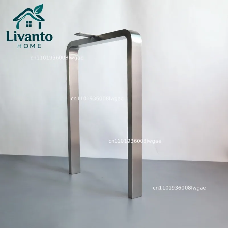 

Home Large Board Table Support Frame Foot Stainless Steel Desk Bar Legs Simple Home Furniture Legs Accessories