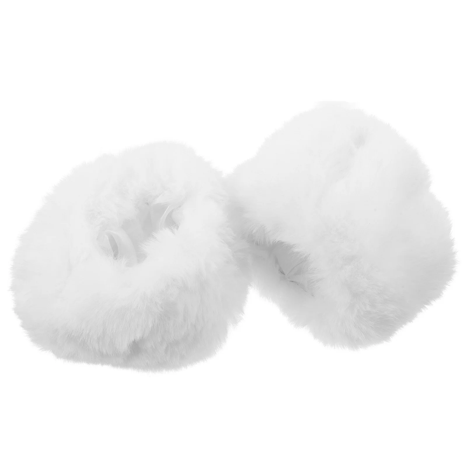 

Warm Sleeves Cute Warmers Women Wrist Bands Cover Cuffs Faux Wristband Velvet Miss