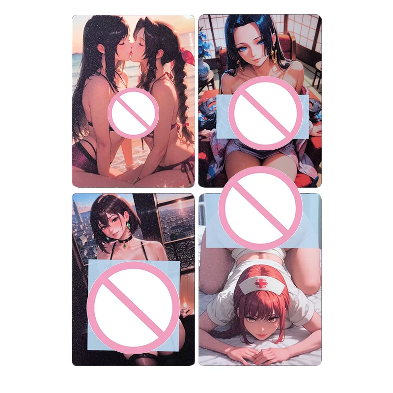 

Аниме ACG Goddess Story Makima Yor Forger Boa Hancock Коллекционные карты Рождественские подарки на день рождения Детские игрушки Японское аниме