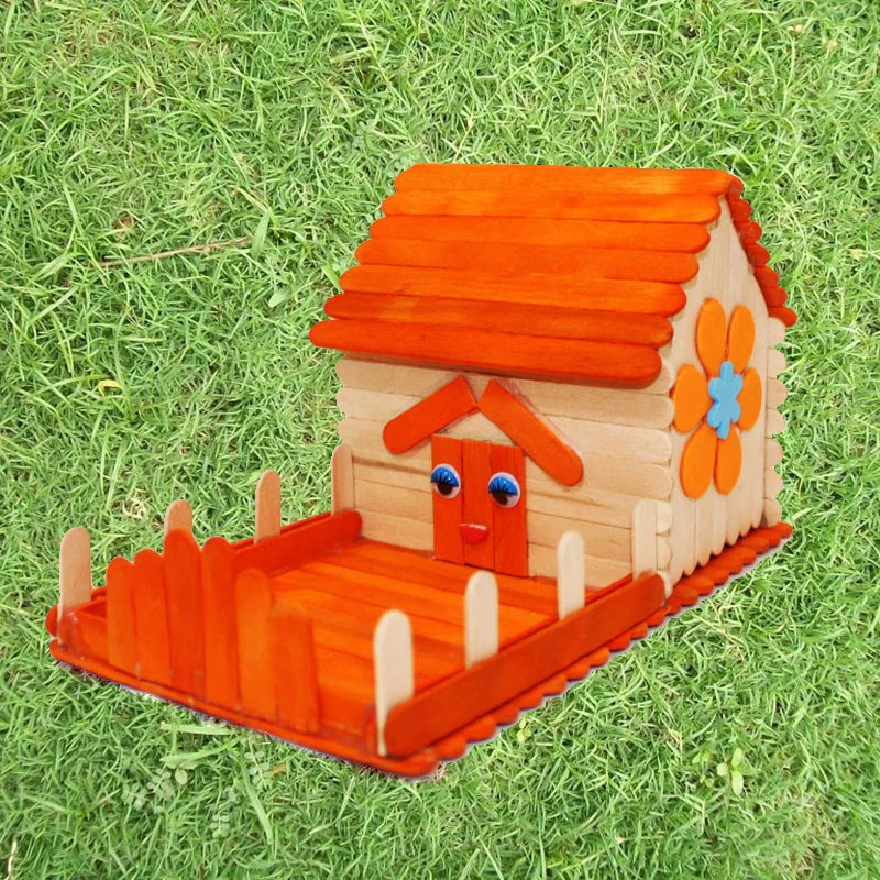 3D Wooden Puzzle Toys Children DIY Assembly House Model Decoration Home Wooden Educational Jigsaw Architecture Gift New 2022