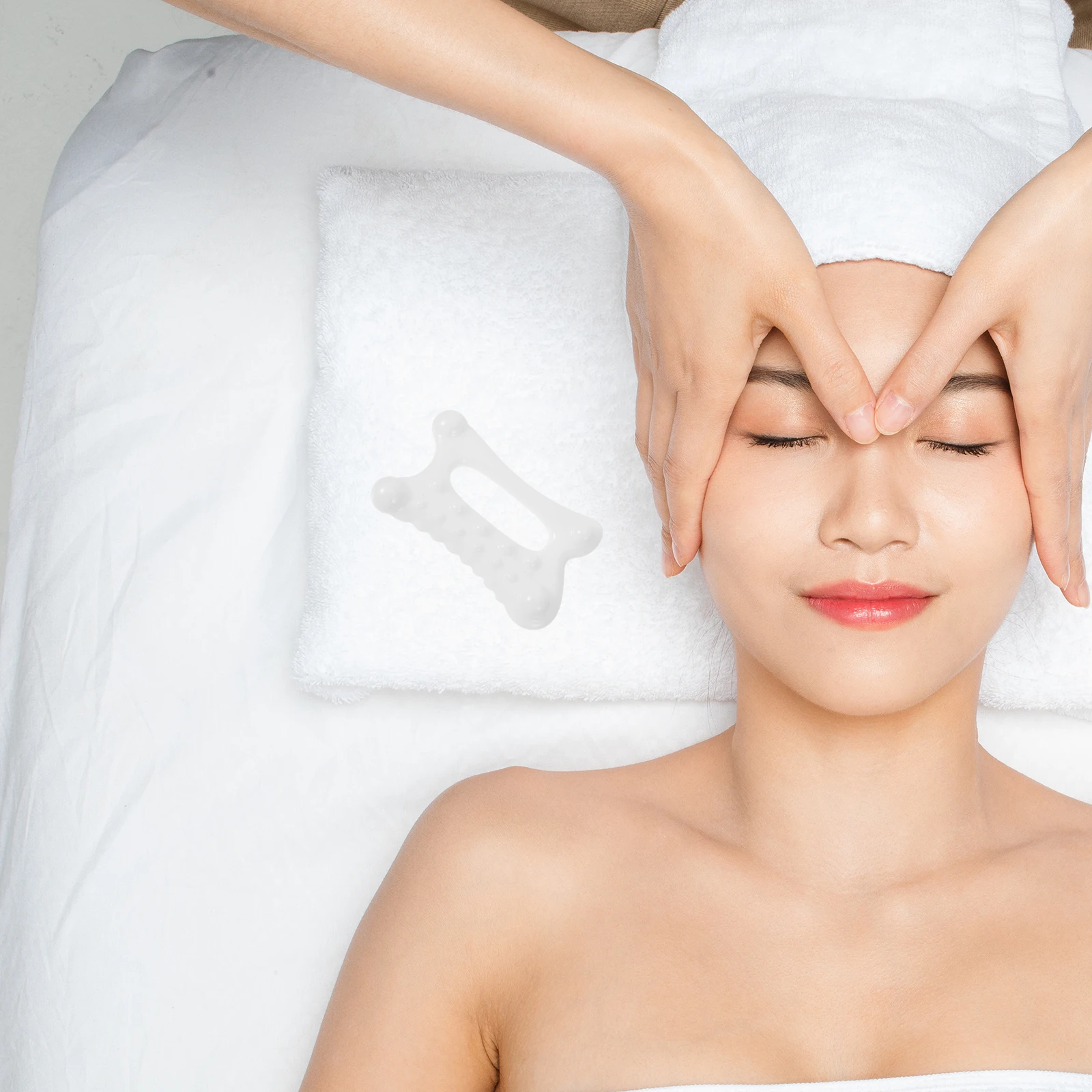 

1pcs Guasha Board Natural Beech Wood Massage Tool For Body Face Neck Shoulder Back Head Feet Compact Travel-Friendly Muscle