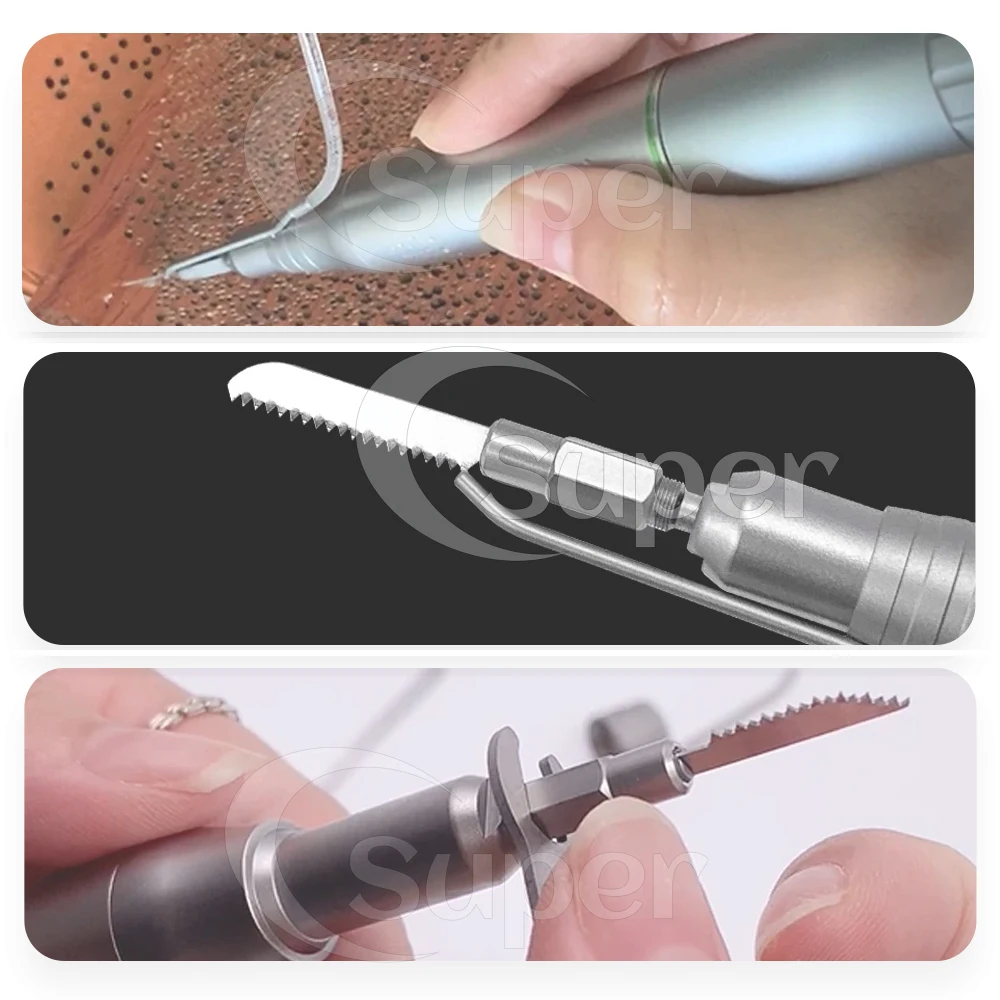 Dental Oral Surgery Saw Handpiece for Implantology Dental Reciprocating Saw Blade Bone reduction Handpiece Dentistry Accessories