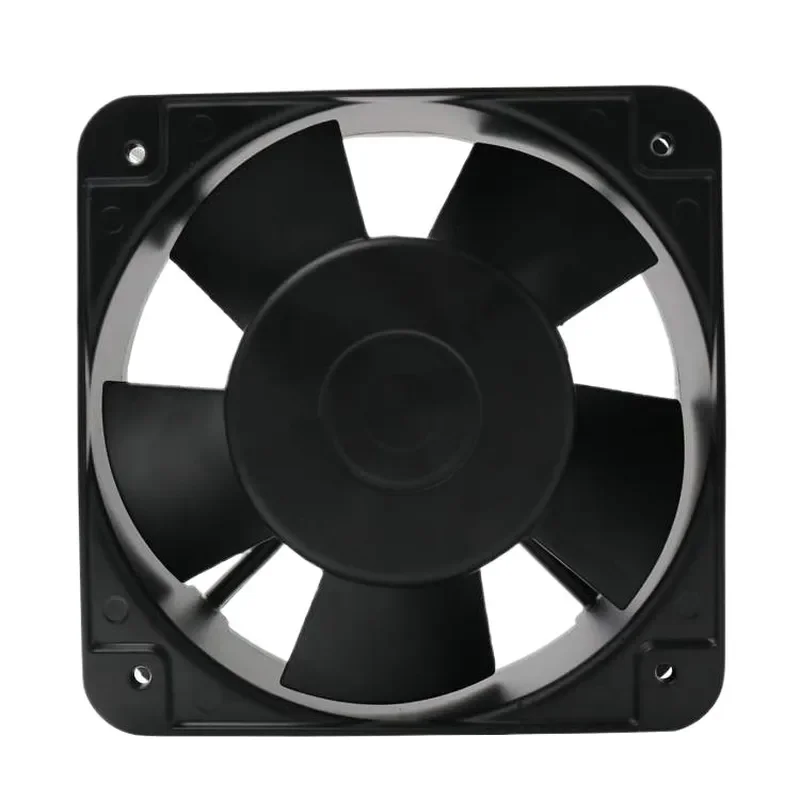 Full Metal 15cm 220V High Temperature Resistant Oven Cabinet Fan for 15050 Metal Iron Leaf Axial Flow Cooling Fan 38W