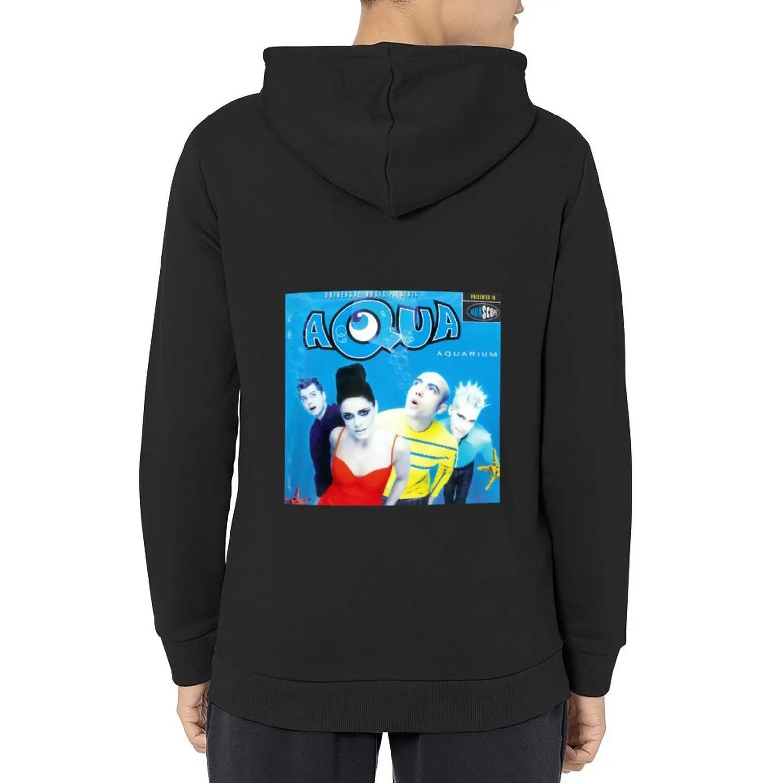 

Aqua Aquarium Album Hoodie men's coat aesthetic clothing graphic t shirts men men wear man hoodie