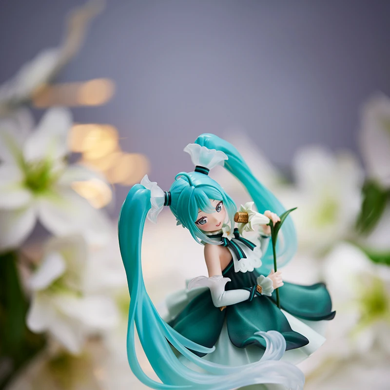 Original Taito Hatsune Miku Figure 39 Anniversary Day Lottery Anime Figure Collectible Vocaloid Action Model Toys