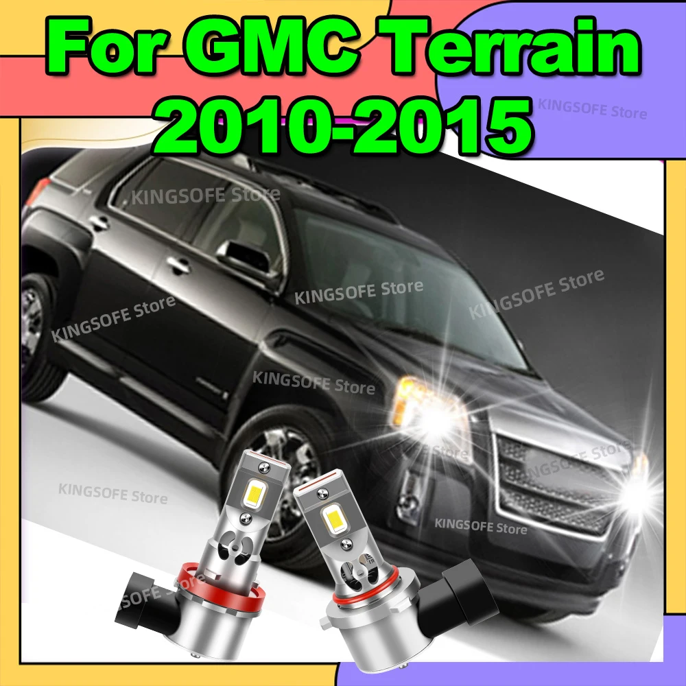 

2/4Pcs 200W Turbo LED CANBUS Light Wireless Car Headlight Bulbs with Fan 6000K For GMC Terrain 2010 2011 2012 2013 2014 2015