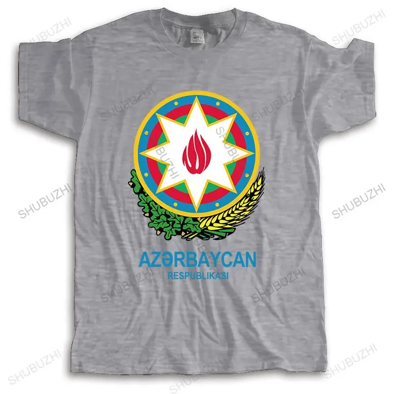 Azerbaijan Azerbaijani men streewear t shirts fashion jerseys nation team  cotton t-shirt clothing tees country sporting