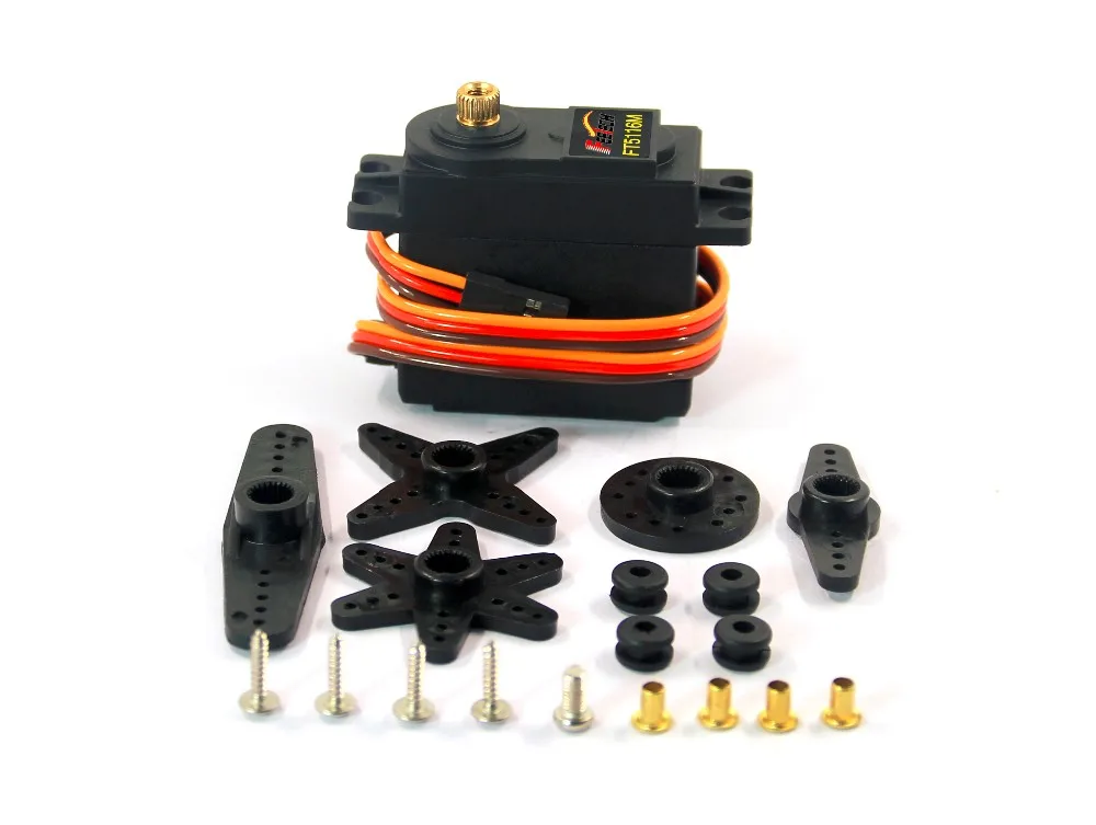 360 Degree Agricultural Plant Protection Drone Use FEETECH FT5116M  17kg Waterproof High Torque Metal Gear  Programmable Servo