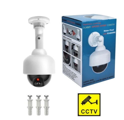 Simulation Surveillance Camera/Outdoor Waterproof Simulation Camera/Simulated High-Speed Dome Camera Fake Surveillance Camera