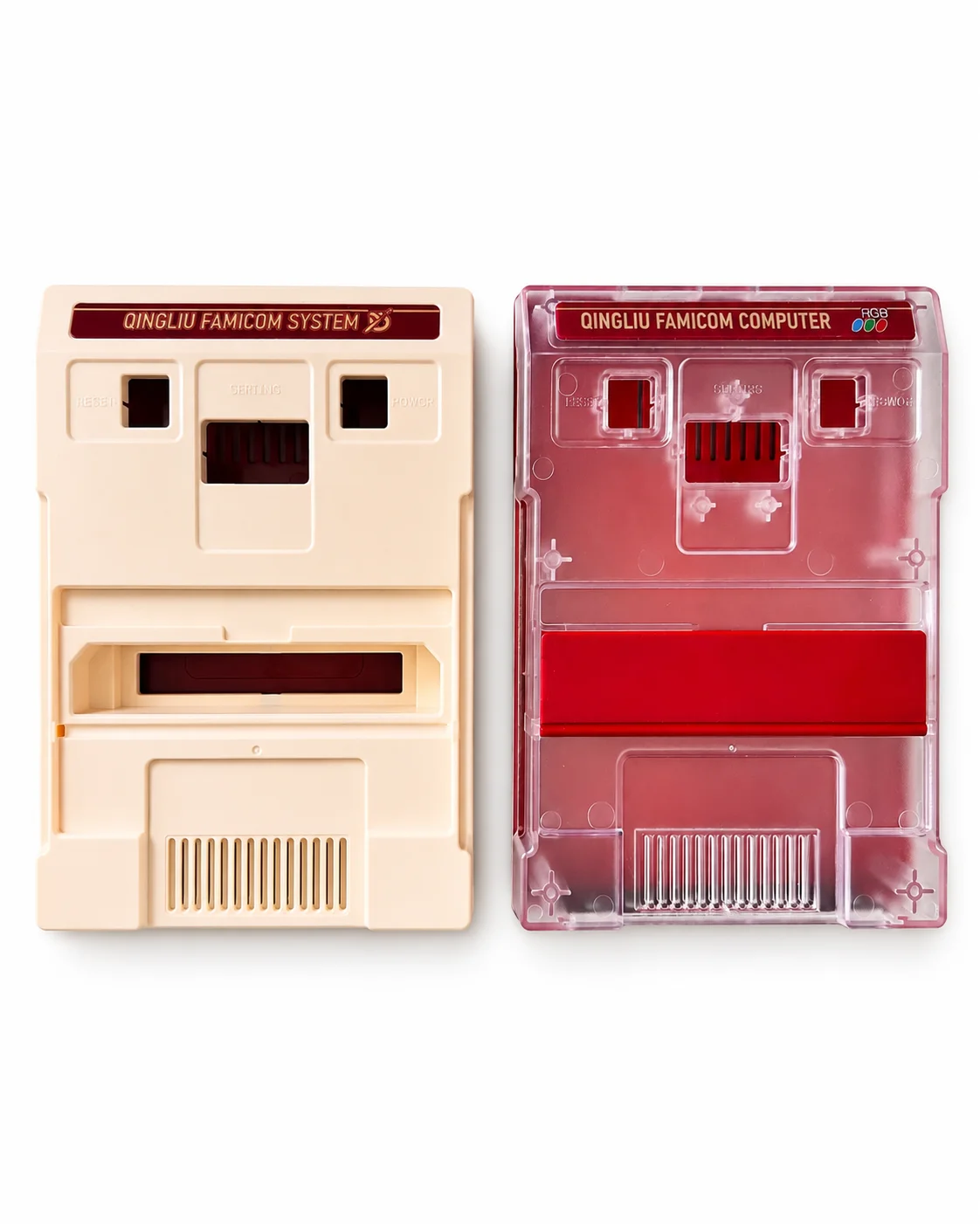 QingLiu  Retro Game Console Shell Kit Standard 3D-Printed Edition And Premium Custom-Molded Edition