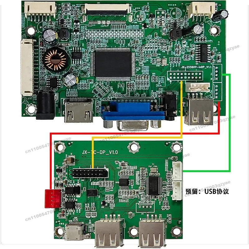 Direct Drive EDP/LVDS Signal Screen VGA HDMI Channel Input 1920 * 1080PX Support DP Extended Touch