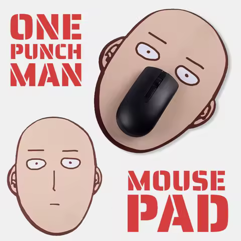 ONE PUNCH MAN Saitama Mousepad Small Gaming Mouse Pad Non-slip Thickened Computer Japanese Anime Keyboard Table Desk Mat Gift