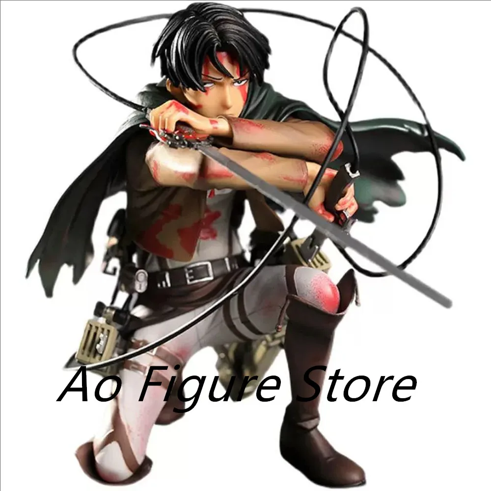 

17CM Anime ATTACK ON TITAN Figure ARTFX J Levi Fortitude Ver. Action Figure Rivaille Ackerman Heichov Sergeant Major Figurine