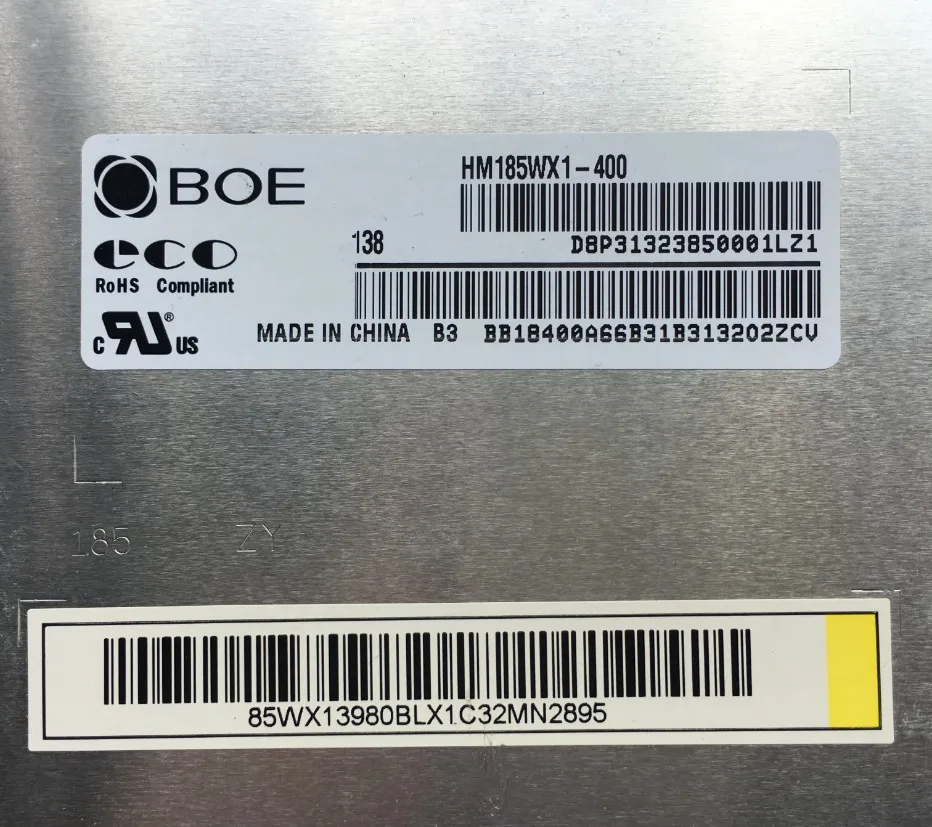HM185WX1-400 LCD Screen Display Panel