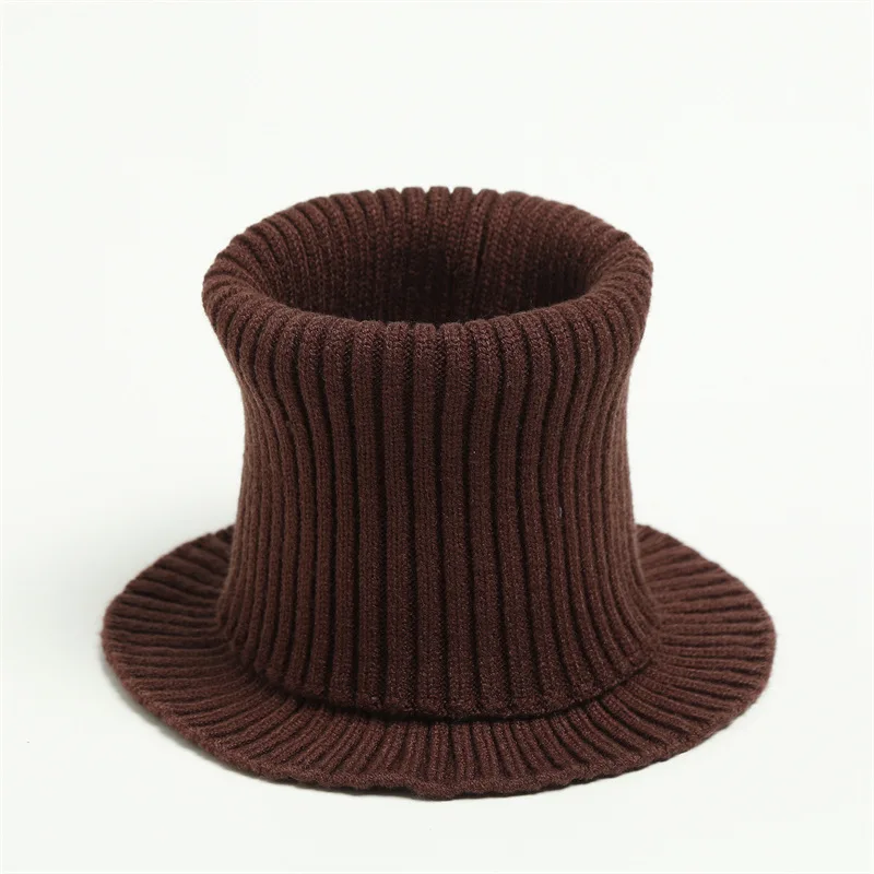Cuello Falso de Lujo para Mujer, Tejido, Cálido, Cortavientos, para Invierno, Tipo Bufanda de Anillo, Protector de Cuello y Cabeza