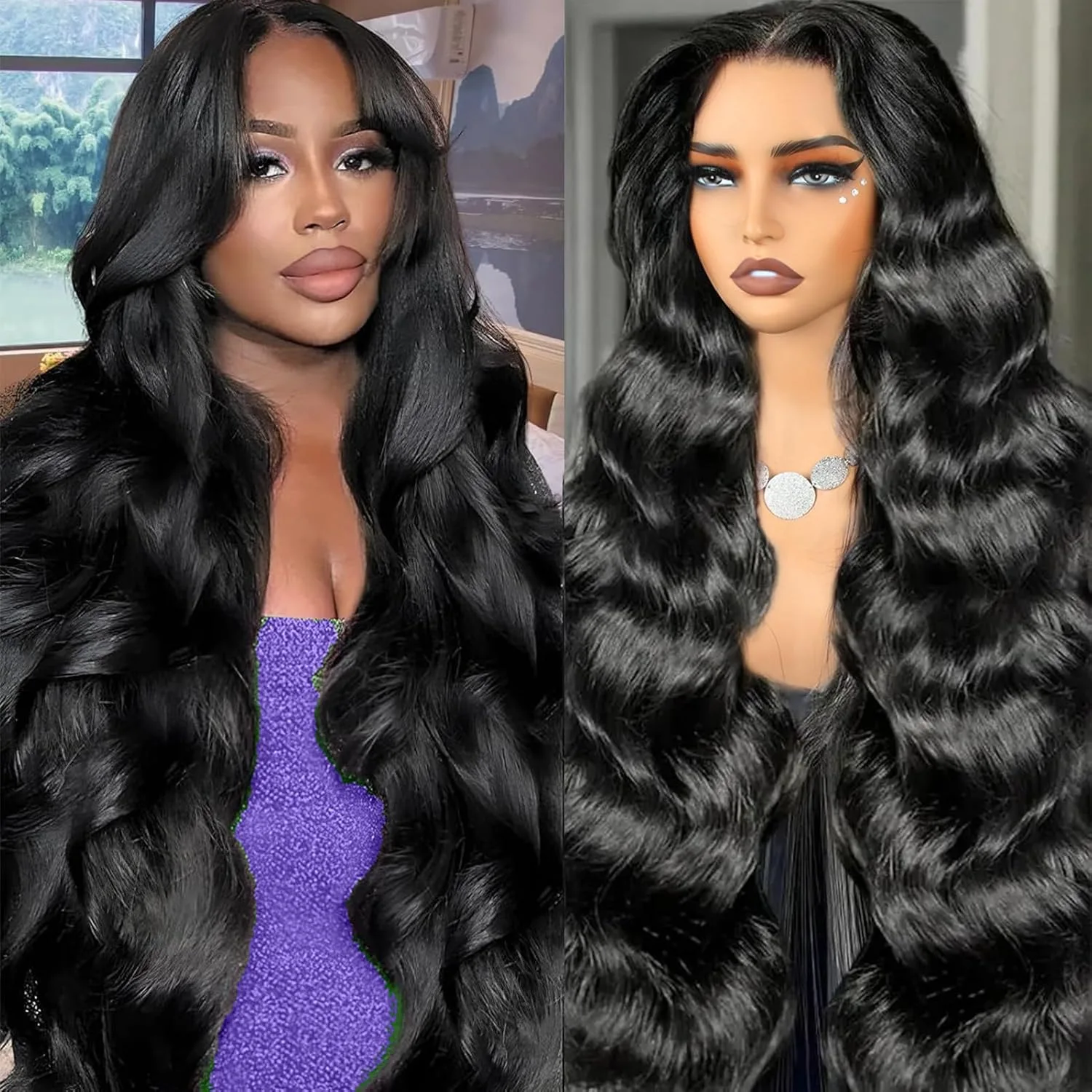 

13x4 13x6 Body Wave Lace Front Human Hair Wigs For Black Women Pre Plucked 30 40 Inch Loose Body Wave Hd 360 Lace Frontal Wig
