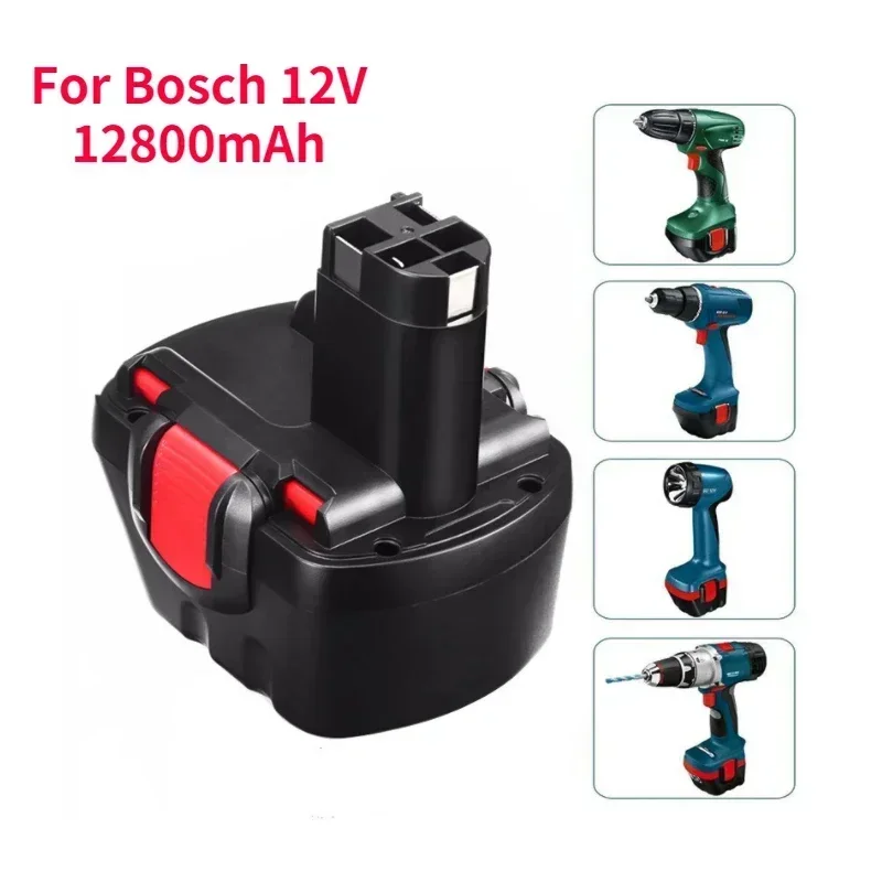 Original For Bosch 12V12.8Ah PSR 1200 Rechargeable Battery GSR 12V AHS GSB GSR 12 VE-2 BAT043 BAT045 BAT046 BAT049 BAT120 BAT139