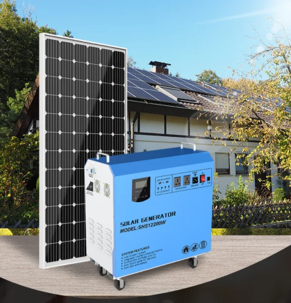 Hybrid On Of Grid Solar Inverter 10kw 48v Mpp 3 Phase  Parallel   With Lithium Battery