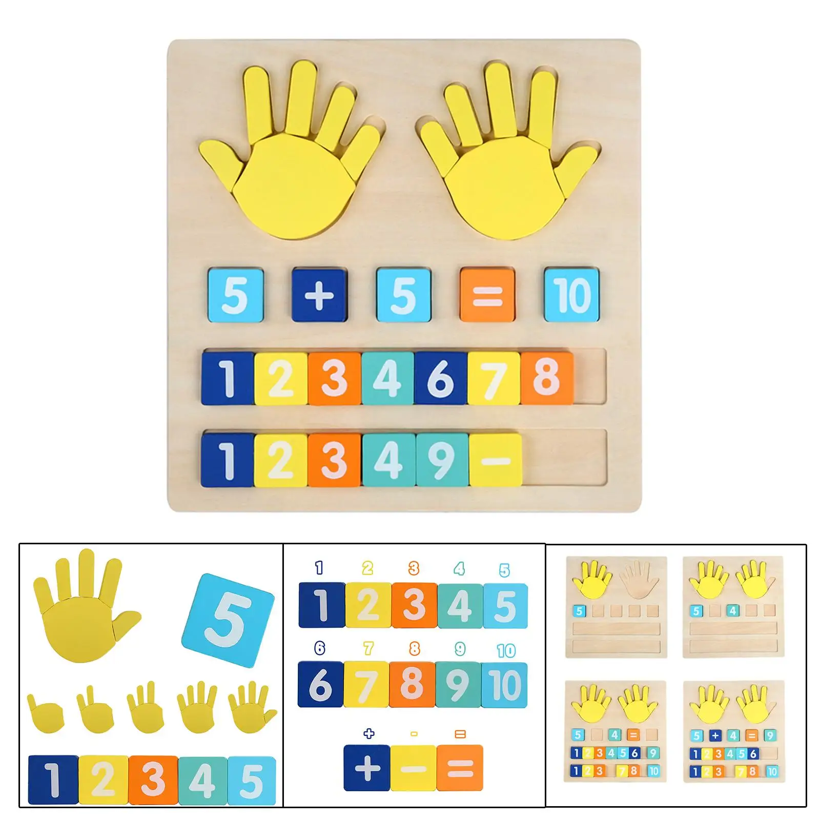 Montessori Math Toy Learning for Cognitive Development Kindergarten Activity