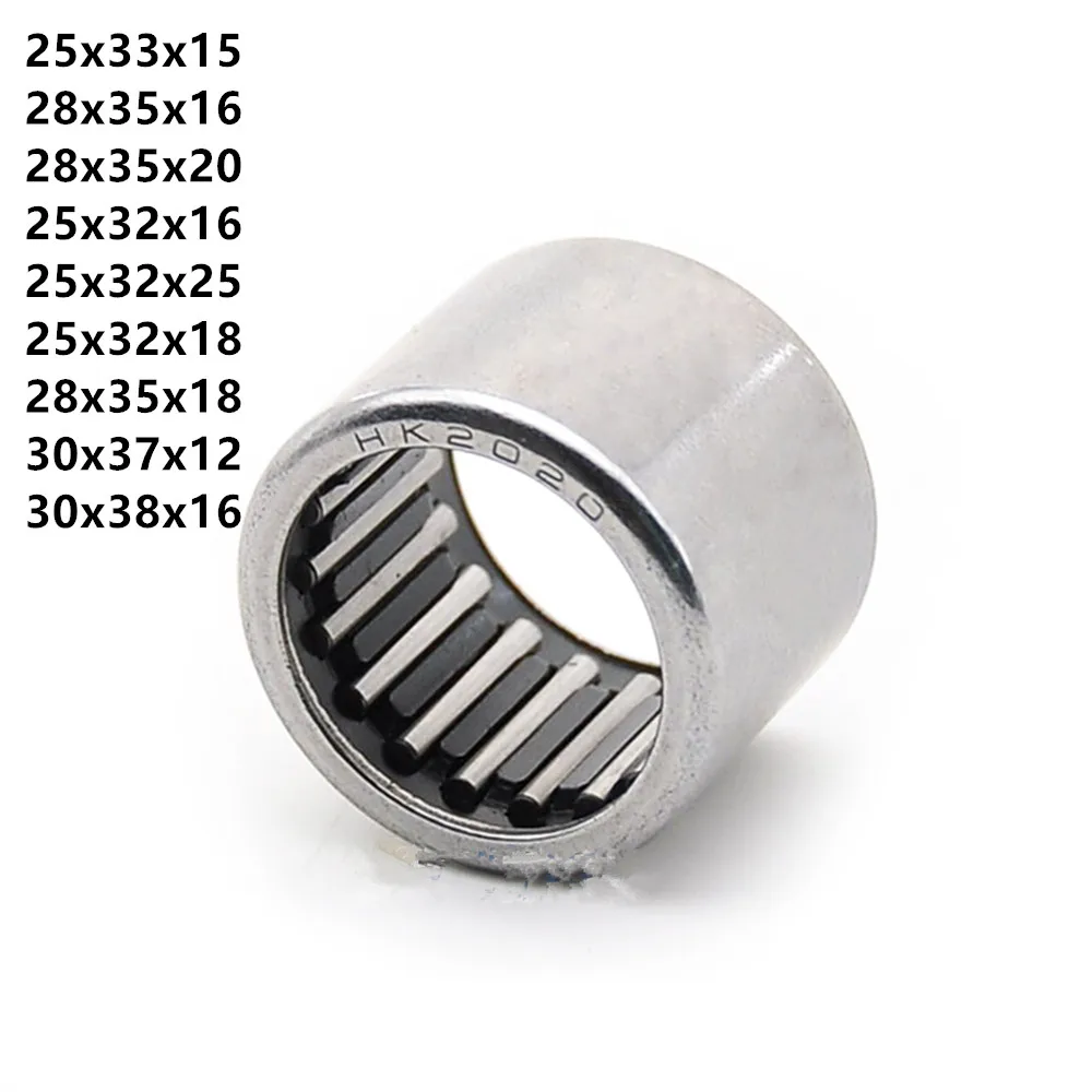 HK Needle Bearing HK2514-HK303816 25x32x14 - 30x38x16mm Inner diameter x Outer diameter x Height Rodamiento de agujas